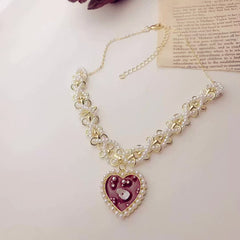 Love Heart Necklace For Women
