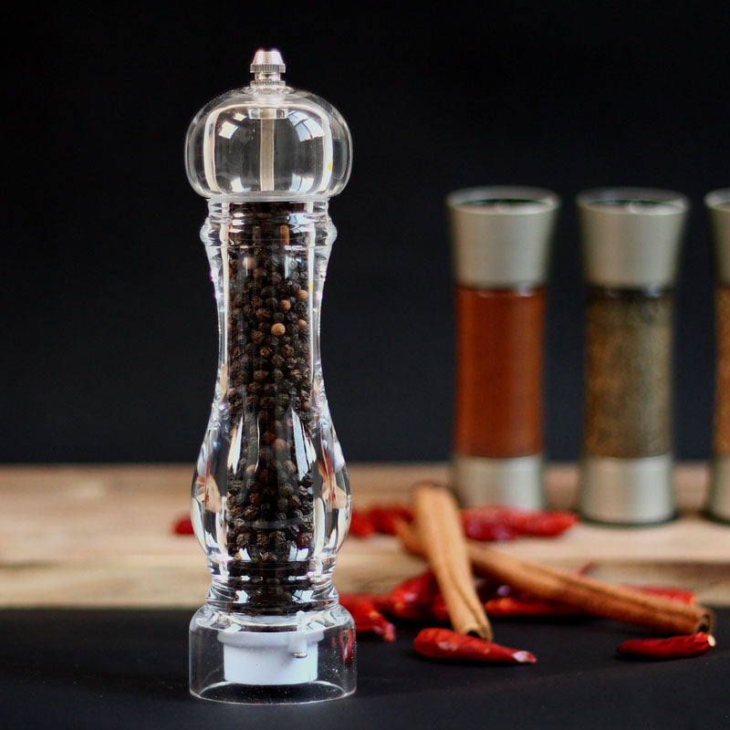 Pepper Mill Hand Glass Grinder