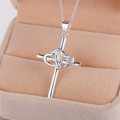 New Fashion Clavicle Heart Necklace
