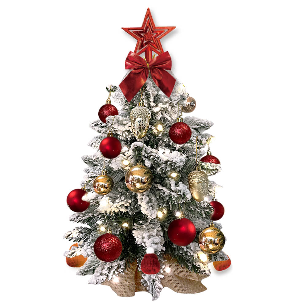 2ft Mini Christmas Tree With Artificial Light
