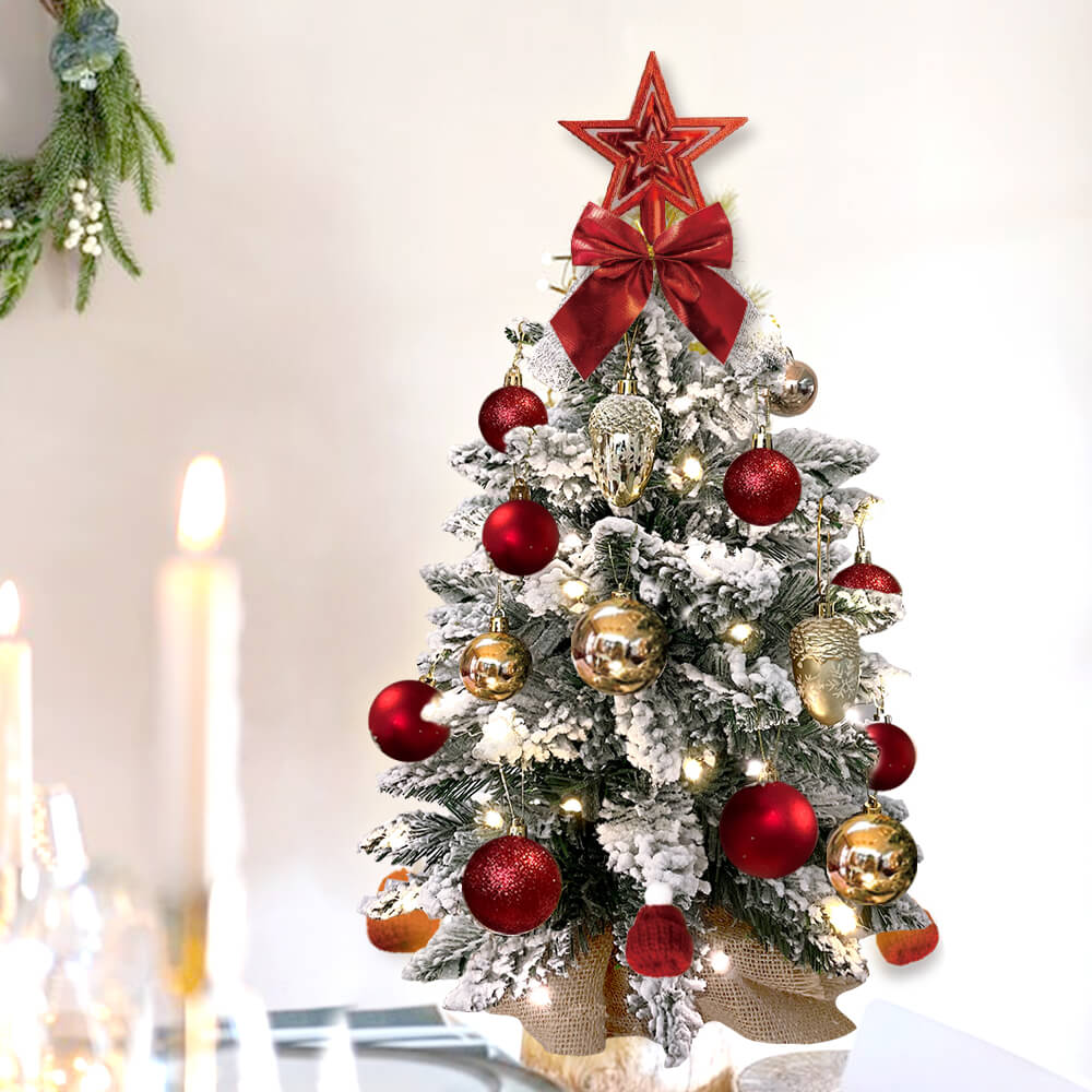 2ft Mini Christmas Tree With Artificial Light