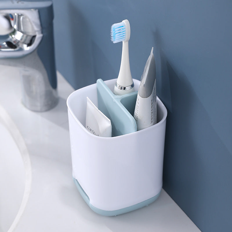 Bathroom Toothpaste Storage Shelf