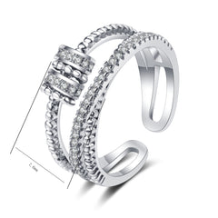 Diamond-Studded Rotating Ring