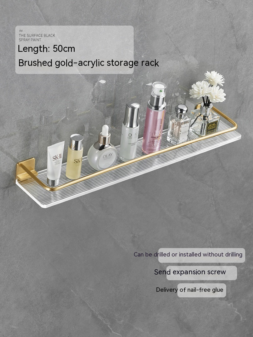 Acrylic Bathroom Towel Rack